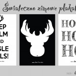 Świąteczno zimowe plakaty do pobrania!