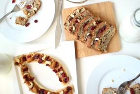 Bananowe pyszności – chlebek bananowy i banan z owocami!